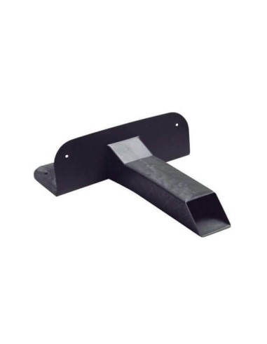 Desagüe horizontal cuadrado en TPE para lámina EPDM, butilo y asfalto