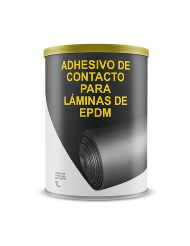 Adhesivo o pegamento de contacto para lámina  EPDM y BUTILO