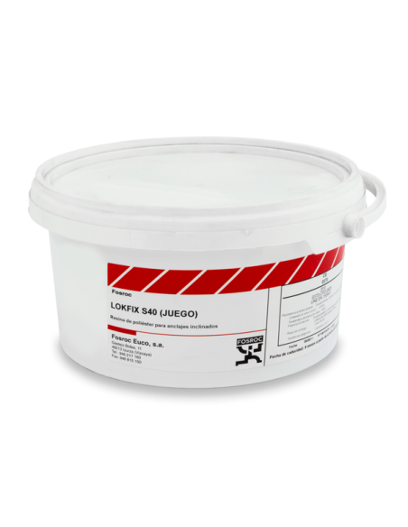 Resina de poliester para anclajes Lokfix S40